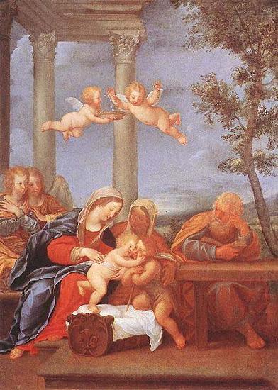 Francesco Albani Holy Family china oil painting image